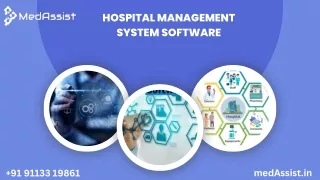 Clinical Management Support via MedAssist Hospital Management Software