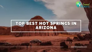 Top Best Hot Springs in Arizona