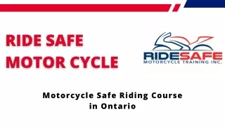 Motorcycle Rider Safety Course Near Me