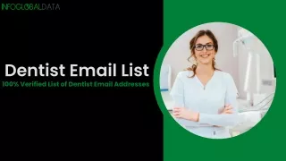 dentist email list 100 verified list of dentist