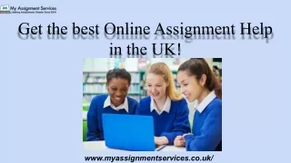 Assignment Help UK | My Assignment Services