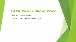 tata power s hare p rice