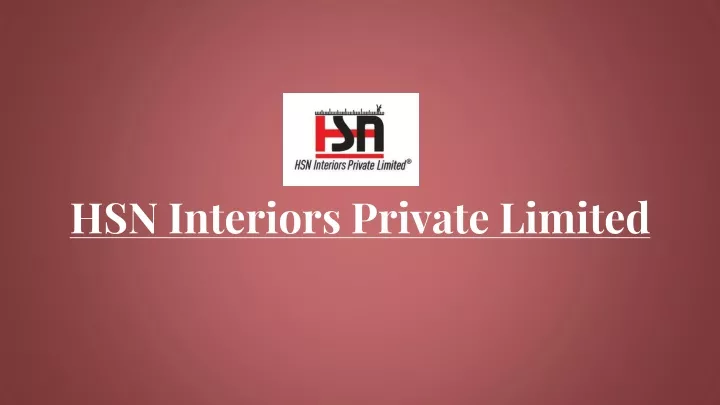 hsn interiors private limited