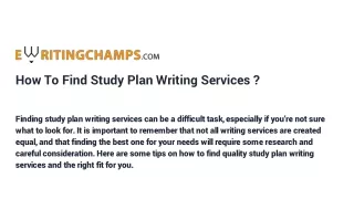 how-to-find-study-plan-writing-services