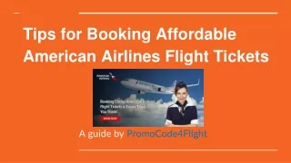 Affordable Cheap Flights To American Airlines Flight Tickets™