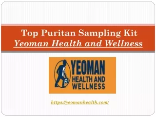 Top Puritan Sampling Kit -  Yeoman Health and Wellness