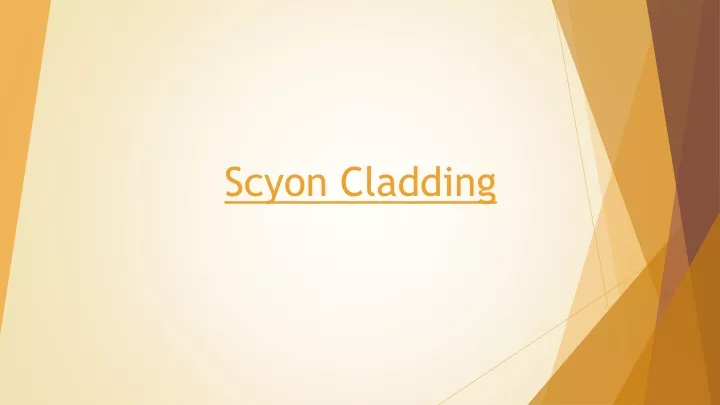 scyon cladding