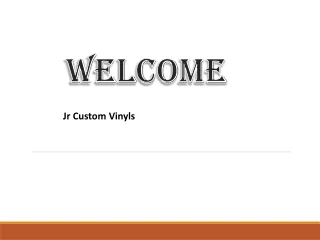 welcome
