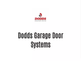Dodds Garage Door Systems