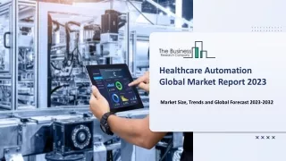 healthcare automation global market report 2023
