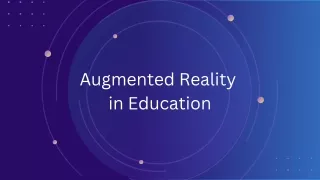 augmented reality in education