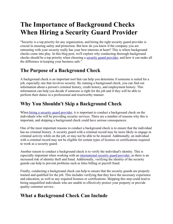 ppt-the-importance-of-background-checks-when-hiring-a-security-guard