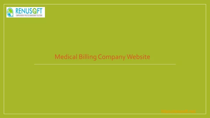 medical billing company website