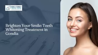 brighten your smile teeth whitening treatment