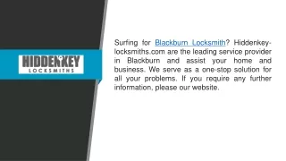 Blackburn Locksmith  Hiddenkey-locksmiths.com
