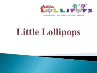 Preschool in Ravet | Best Preschool in Ravet - Little Lollipops.