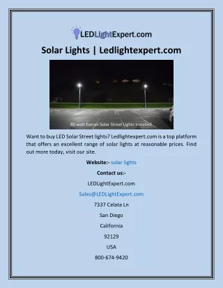 solar lights ledlightexpert com