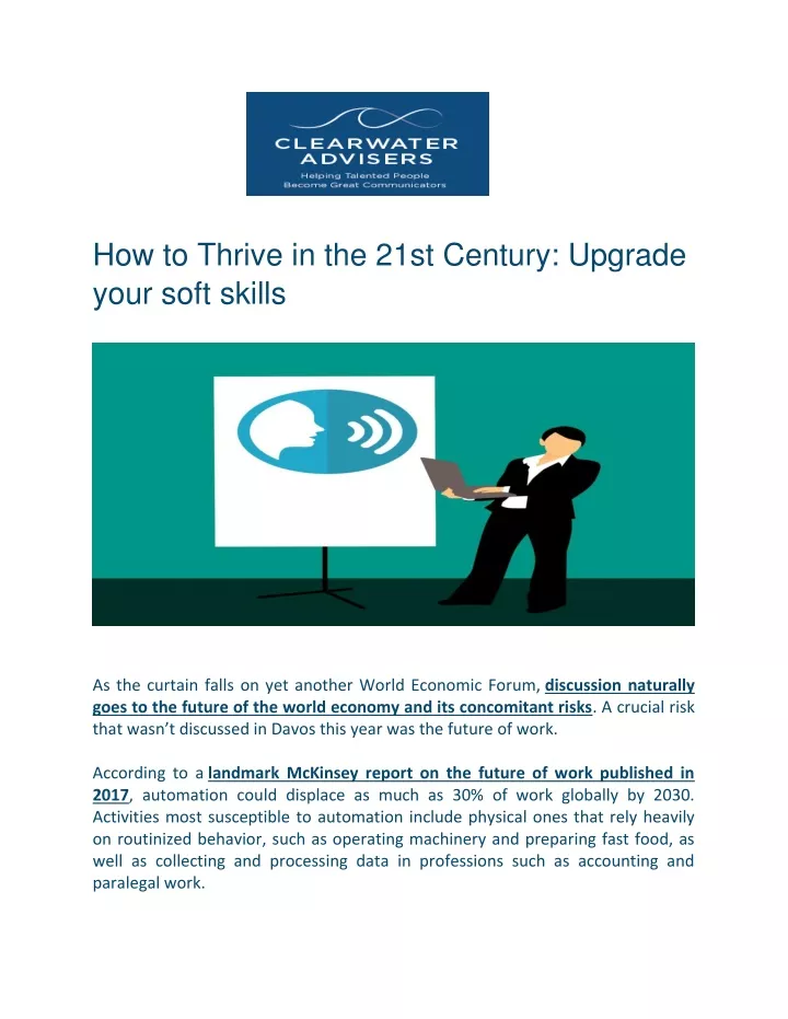 how to thrive in the 21st century upgrade your