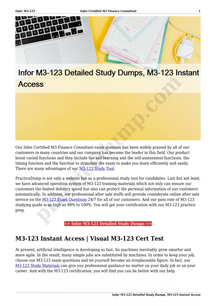 infor m3 123