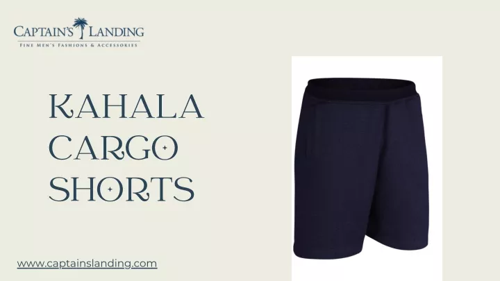 kahala cargo shorts