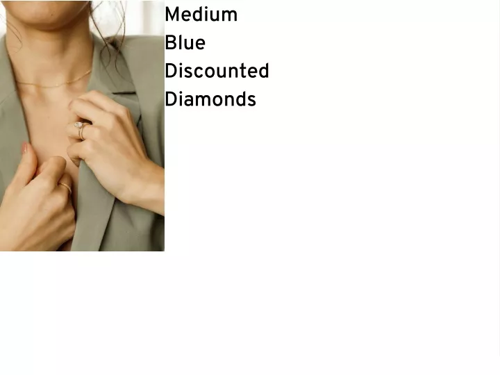 medium blue discounted diamonds