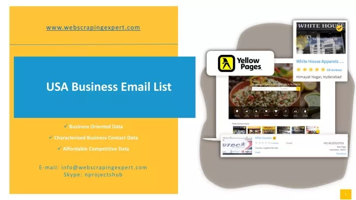 usa business email list