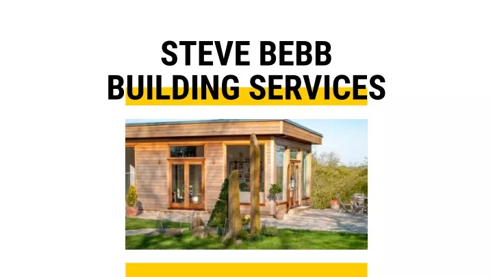 steve bebb building services