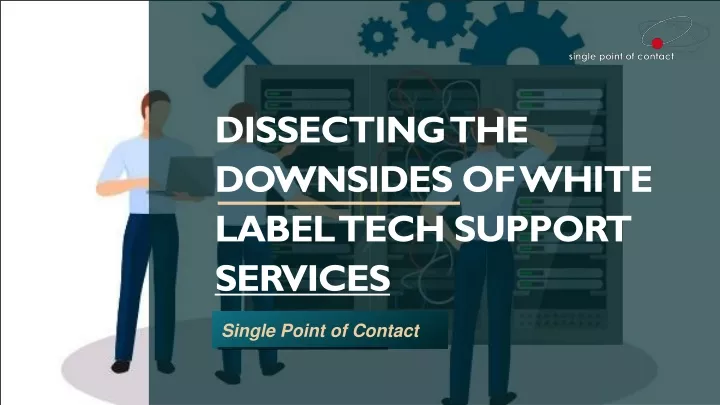 dissecting the downsides of white label tech support services