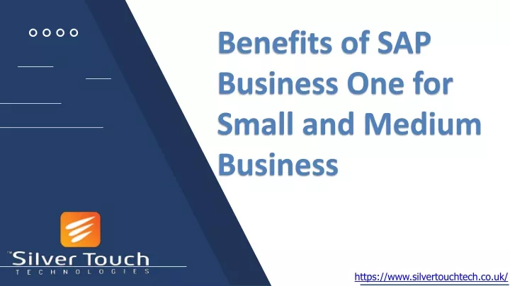 benefits of sap business one for small and medium