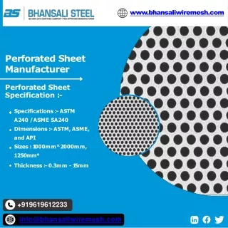 Wire Mesh | Perforated Sheet | Perforated Pipe | Decorative Perforated Sheet by