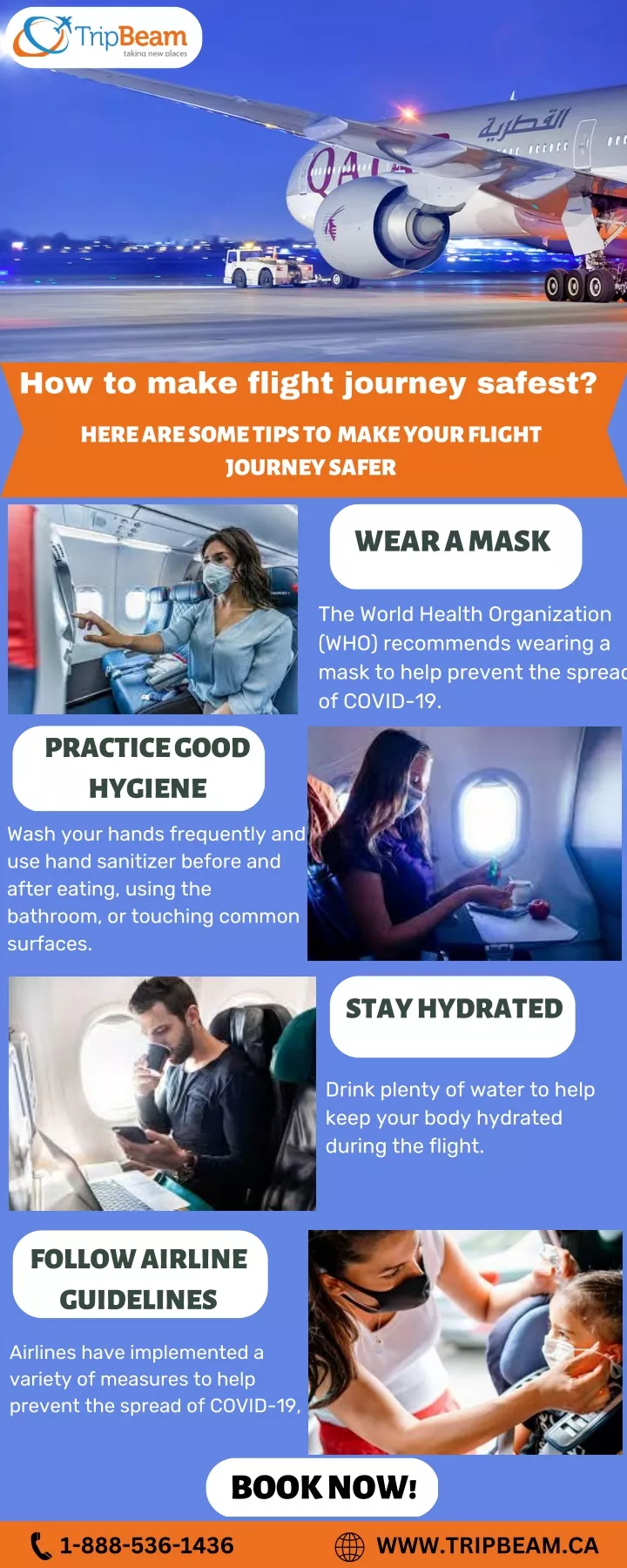 how to make flight journey safest