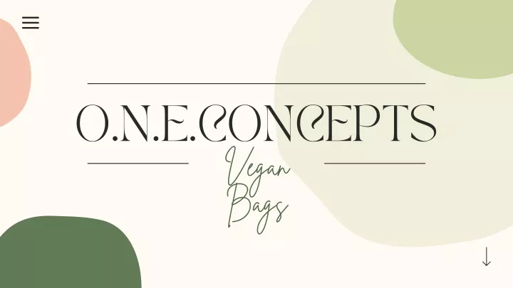 o n e concepts vegan bags