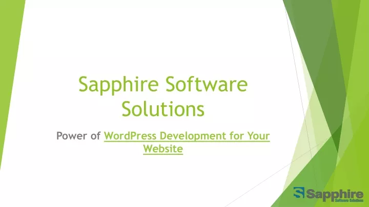 sapphire software solutions