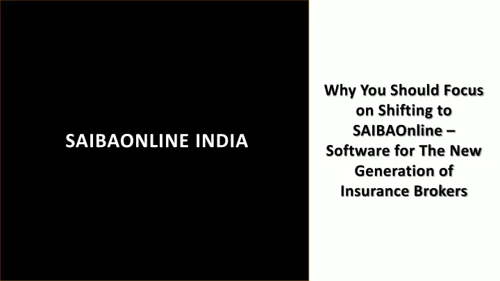 saibaonline india