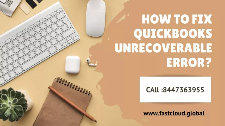 how to fix quickbooks unrecoverable