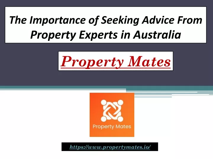 the importance of seeking advice from property experts in australia