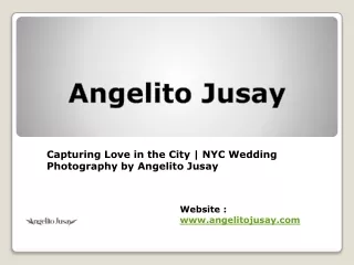 Gorgeous New York wedding photography by Angelito Jusay: Capturing Your Big Day