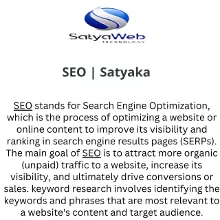 seo satyaka