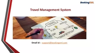 travel management system
