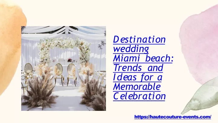 d e s t i n a t i o n wedding miami