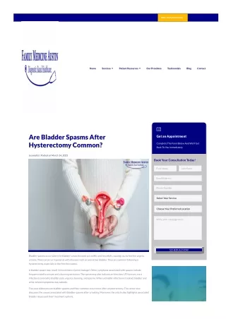 Bladder-spasms-after-hysterectomy-