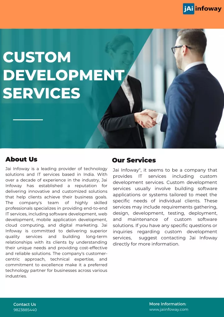 custom development services