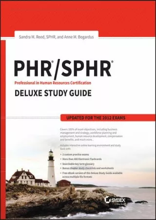 PDF/BOOK PHR / SPHR Professional in Human Resources Certification Deluxe Study G