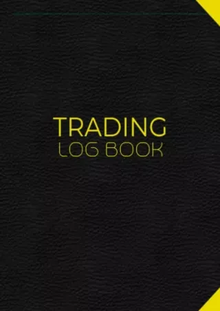 $PDF$/READ/DOWNLOAD Trading Log Book: Day Trading Journal Log & Trade Strategy P