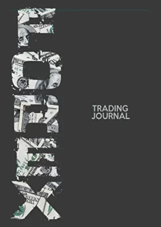 DOWNLOAD/PDF  Forex Trading Journal: Record up to 500 Trades - With Trading Stra
