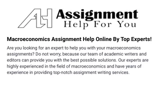 macroeconomics-assignment-help-online-by-top-experts!