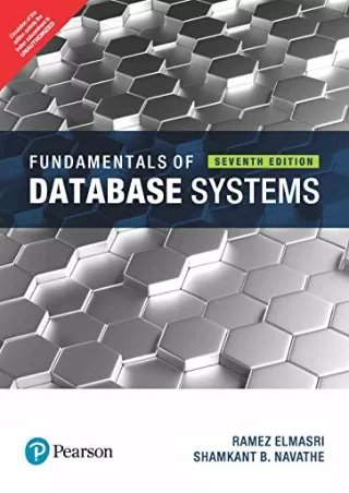 DOWNLOAD/PDF  Fundamentals Of Database System, 7Th Edn