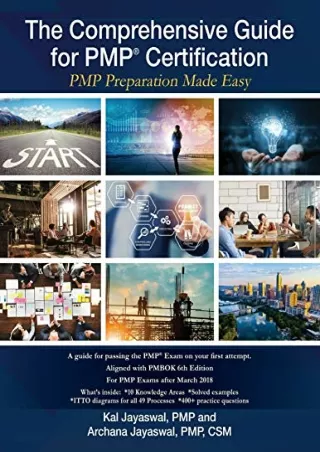 the comprehensive guide for pmp r certification