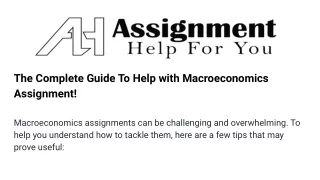 the-complete-guide-to-help-with-macroeconomics-assignment!