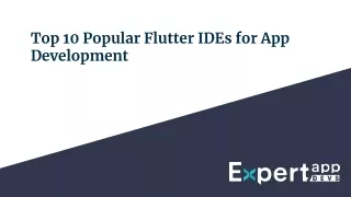 top 10 popular flutter ides for app development